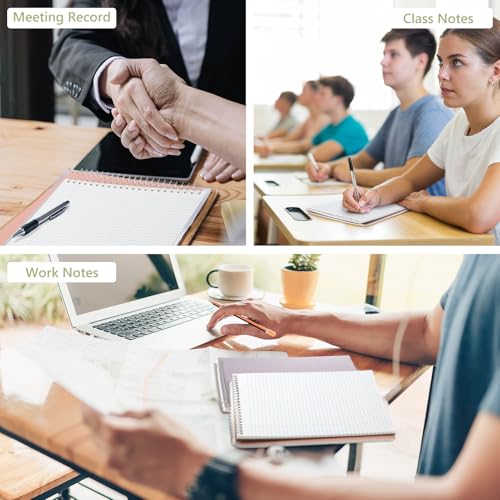 Resurhang 6 Pack Office Steno Pads, Fresh Tone, Classic Style - color: Fresh Tone, style: Classic Style