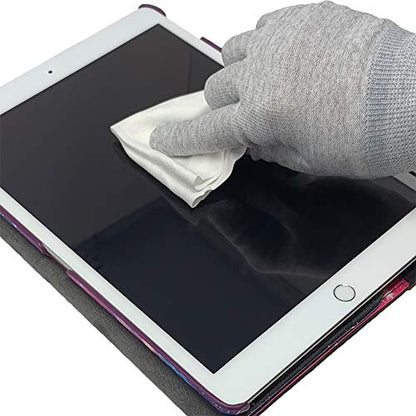 UES 80 Packs of Superfine Lint Free Microfiber Cloth for Lens Cleaning - size: 80pcs