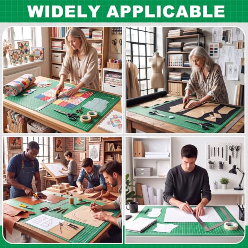 Pangda 1 Pcs 36 x 48 in Large Self Healing Cutting Mat for Sewing, Light - color: Light, size: 48"L x 35.8"W