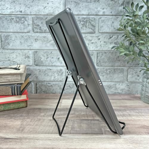 GIBSON HOLDERS DCW Adjustable Black Wire Display Easel, 5.5" W x 3.5" D x 9.25" H, Pack of 6 - size: 6-Pack