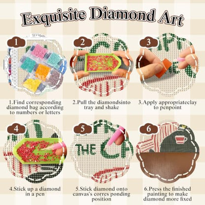 Rainbow Waterfall Diamond Painting Kit for Adults,Fantasy Diamond Art Kit - color: KM1313-1