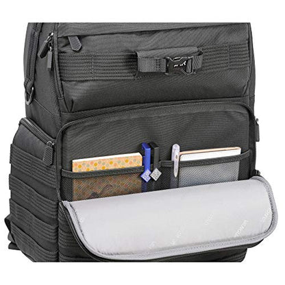 VANGUARD VEO Range T48 Backpack for Pro DSLR/Mirrorless Cameras, Tactical Style - Black - style: Veo Range T48 Bk