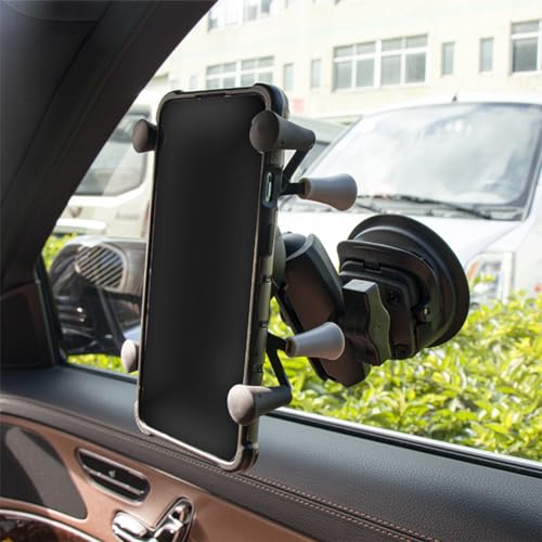Strg Phone Mount with Marine-Grade Aluminum 1" Ball Double Socket Arm - size: Match your own base