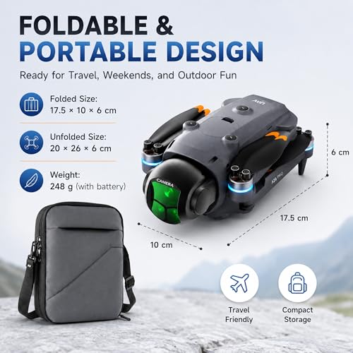 A26 PRO GPS 4K Drone with 4.5-Inch Screen Remote