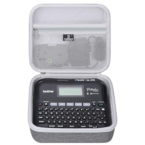 Tourmate Hard Case Compatible for Brother P-Touch PT-D460BT / Pt-d400 / PTD400AD Business Expert Connected Label Maker, Case Only