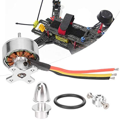 Drfeify Brushless Motor Outrunner 2212 1400KV 1700KV 2300KV 3000KV with Metal Body for KT Board Fixed Wing Aircraft RC Airplane DIY Drone (2300kv) - size: 2300kv