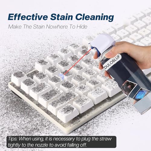 Compressed Air Duster : Air Duster for PC Cleaning - Computer Air Duster Blower for Laptop - Reusable Car Dusters Airduster