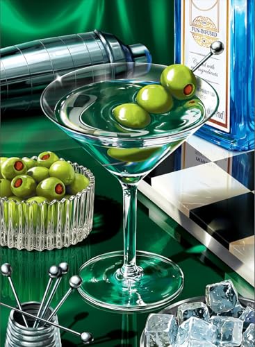 DAZZLEDOTS Diamond Art Kits for Adults, Cocktail Round Diamond Painting - color: DT095