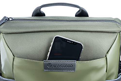 VANGUARD VEO SELECT49 GR Backpack/Shoulder Bag for DSLR, Mirrorless/CSC Camera or Drone, Green - style: Veoselect49gr Backpack, Green