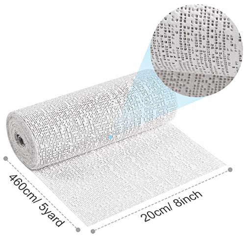 45ft - 211ft Plaster Cloth Rolls White Gauze Strips Wrap Bandages for Craft Belly Cast Mask Making Body Molds Scenery Art(8inch x 45 Feet, White) - size: 8 Inch x 45 Feet