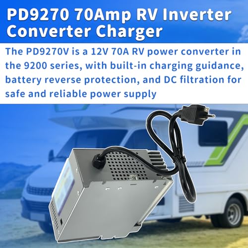 PD9270V 12V 70A RV Power Converter Compatible with Inteli-Power 9200 Series - size: PD9270