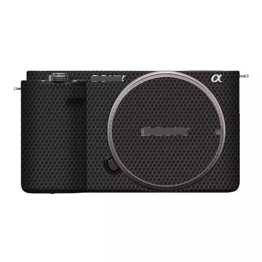 Camera Cover Skin Sticker for Sony ZV-E10 Camera Protector Film Skin Anti-Scratch Protective Decoration (Matrix Black) - color: Matrix Black
