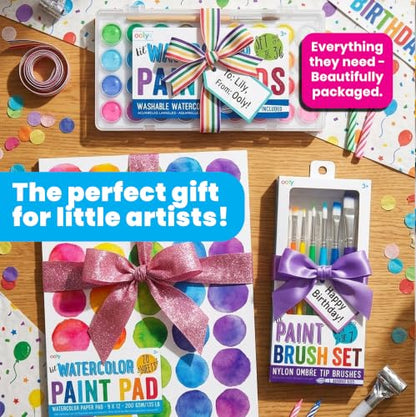 Ooly Chroma Blends Neon Watercolor Paint Set - style: Chroma Blends Neon Pods