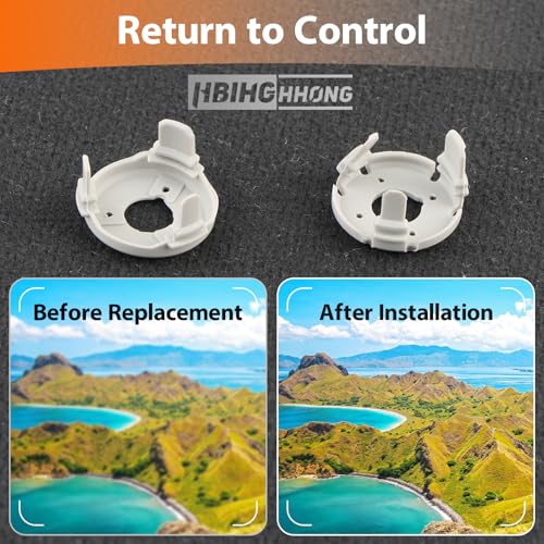 for DJI Mini 4 Pro Gimbal Shock Absorption Rubber Replacement for DJI Mini 4 Pro Damper Rubber Gimbal Camera Shock Absorber Drones Accessories Parts with Tools(Left and Right)