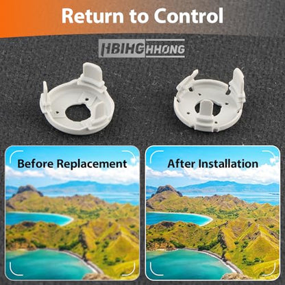 for DJI Mini 4 Pro Gimbal Shock Absorption Rubber Replacement for DJI Mini 4 Pro Damper Rubber Gimbal Camera Shock Absorber Drones Accessories Parts with Tools(Left and Right)