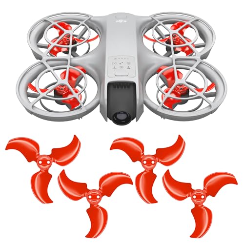Master Airscrew Stealth Propellers for DJI Neo - Red, 4 pcs - color: Red