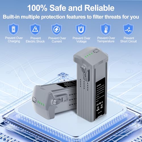 Air 3 Intelligent Flight Battery 1 Pack 4276mAh Large Capacity Portable Replacement Battery，Fully Compatible with DJI Air 3 / Air 3S Drone Accessories