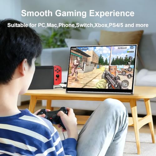 Portable Monitor Touchscreen 15.6 Inch External Display with MPP Stylus - size: 15.6 inches