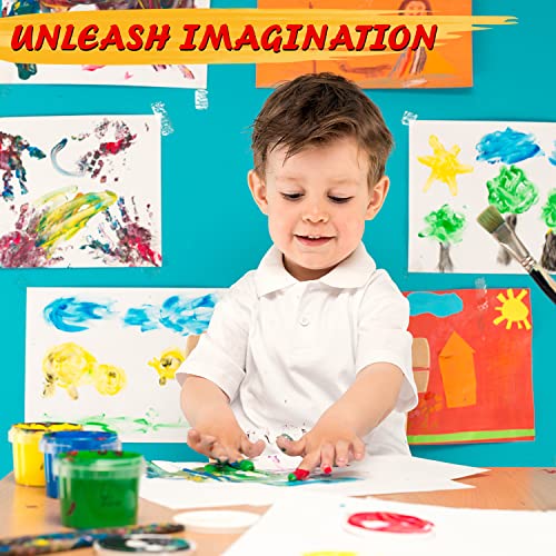 70 Sheets Finger Paint Paper, 11.8" x 15.7" Thick Art Paper - color: 70p paint paper