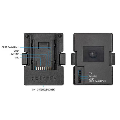 BETA FPV Micro to Nano Module Adapter/Micro-Nano Module PCBA with JR Input/Nano Output Supported for Frsky/Futaba/Jumper/Radiomaster TBS Remote Control