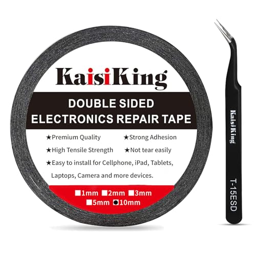 Kaisiking 10mm x 50M LCD Repair Tape for Phone Screen | Double Sided Tape - size: 1pc 10mm
