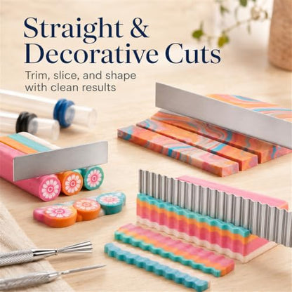 Diyoohomy 20 Pcs Polymer Clay Tools Set, Pottery Earring Jewelry Making - color: 20p