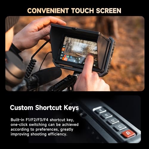 VILTROX DC-X2 2000 Nits 6 inch Touchscreen 4K HDMI Camera Field Monitor - size: DC-X2