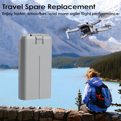 Mini 4K Battery, 2400mAh 7.7V Intelligent Flight Replcement Battery, Compatible with DJI Mini 4K/2/SE/2 SE - size: 1 Pack