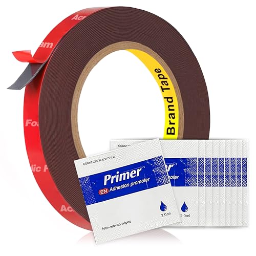Tapsi Automotive Double Sided Tape, 0.4" x 36 ft - size: 0.4" x 36 ft