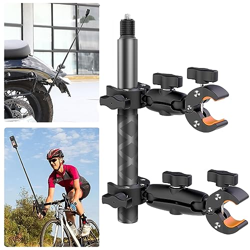 Motorcycle Bike Handlebar Clamp Mount for Insta360 X6 X5 X4 Accessories