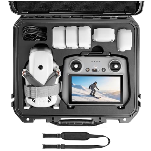 FPVtosky Waterproof Hard Case for Lito X1, Fly More Combo, Compatible with RC 2 Controller, Battery, Charger Hub and Other Accessories[CASE ONLY]