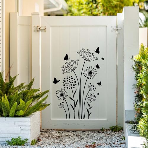 Large Flower Stencils for Painting Dandelion Stencils for Wood Fence - style: Dandelion