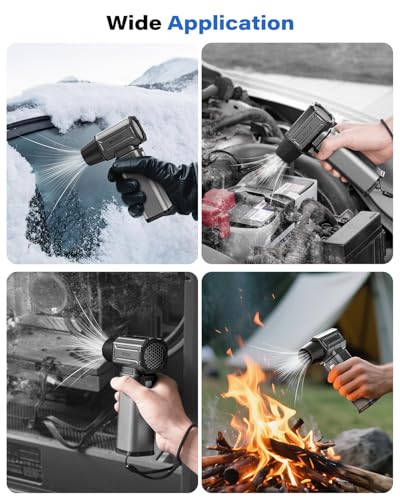OQTIQ Compressed Air Duster for 40mm Motor, Turbo Fan for 450g Airflow