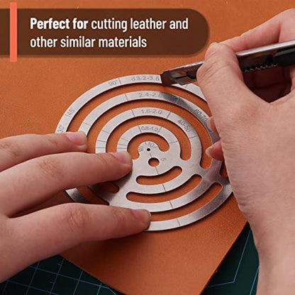 Mr. Pen- Stainless Steel French Template, Circle Template