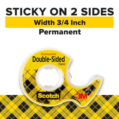 3m - Scotch Permanent Doublesided Tape 6 Rolls (237)