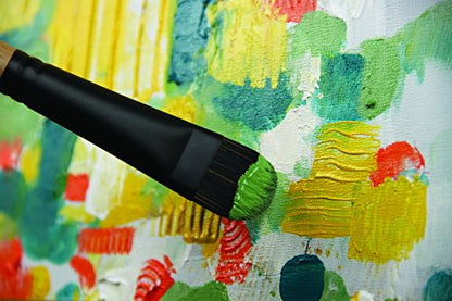 Princeton Catalyst Bright Brush, Synthetic, Long Handle, Size 4, 1 Count - size: Size 4 Bright