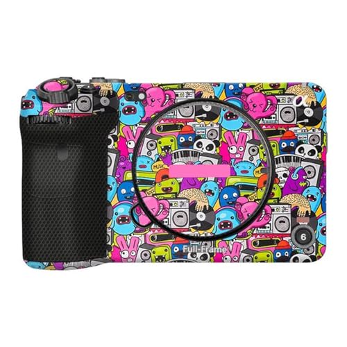 Premium Camera Premium Sticker Protective Film Anti-Scratch Skin for Sony FX3 ILME-FX3(Graffiti Pink) - color: Graffiti Pink