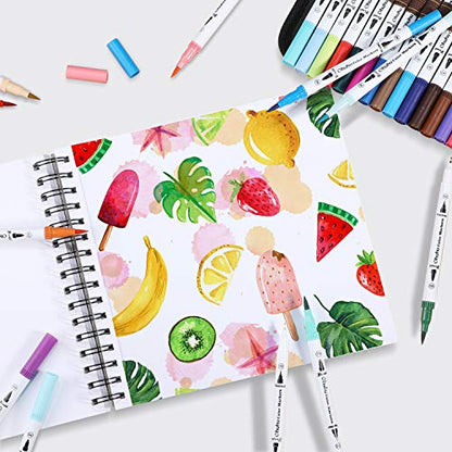 Ohuhu 8.3"x8.3" Marker Paper Pad Art Sketchbook for Drawing and Sketching - size: 8.3" x 8.3"