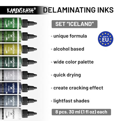 KAMENSKAYA Delaminating kit with Paper and Blending solution