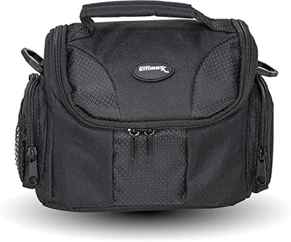 I3ePro Medium Soft Padded Digital SLR Camera Travel Case/Bag with Clip-on Detachable and Adjustable Strap
