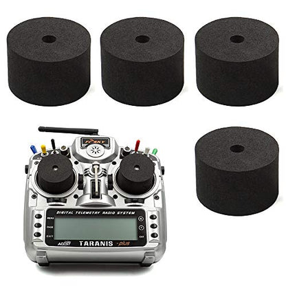 4PCS RC Transmitter Stick Protector Protective Cover for Frsky X9D X7 Jumper T16 Flysky TH9X Spektrum - size: 15 cm x 10 cm x 3.5 cm
