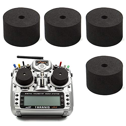 4PCS RC Transmitter Stick Protector Protective Cover for Frsky X9D X7 Jumper T16 Flysky TH9X Spektrum - size: 15 cm x 10 cm x 3.5 cm