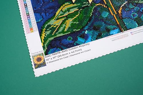 DIAMOND ART CLUB Golden Majesty Diamond Art Kits for Adults - color: Golden Majesty