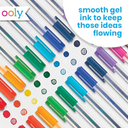 Ooly Color Luxe Gel Pens, Set of 12 - style: Color Luxe
