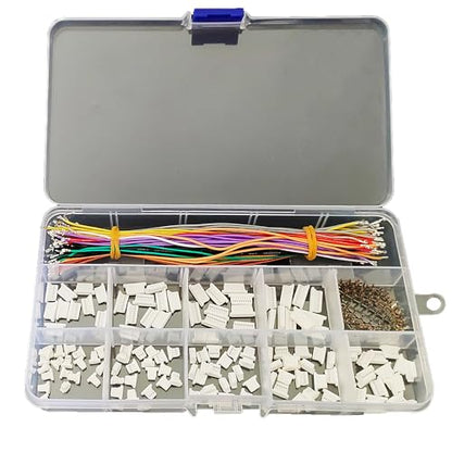 JST SH1.0 Connector Kit and Pre-Crimped Silicone Cables Compatible Adapter for FPV Drone Flight Controller SpeedyBee F405