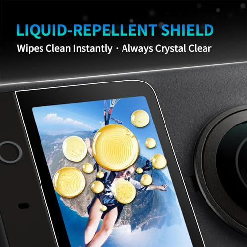 Screen Protector+Lens Guard for DJI OSMO 360, Camera Lens Protector Anti-Scratch PC Lens Cover for OSMO 360 Accessories