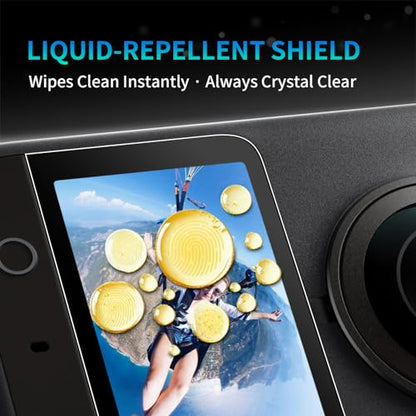 Screen Protector+Lens Guard for DJI OSMO 360, Camera Lens Protector Anti-Scratch PC Lens Cover for OSMO 360 Accessories