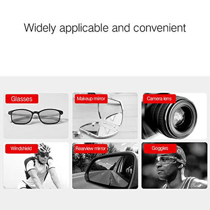 PERFECTSIGHT Microfiber Cleaning Cloth | Eyeglass Lens Cleaner [6 Pack, 5.7x6.7 Inch] Glasses, Phone, Camera, Computer Screen Cleaning | Safe for All Coated Lenses - color: Grey, size: 6 Pack