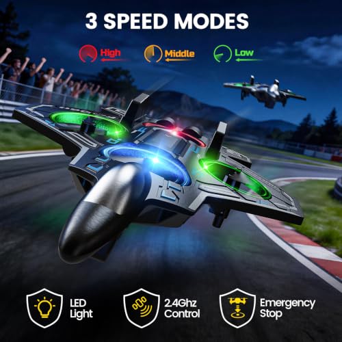 Remote Control Airplane RC Plane for Kids, Adults, Foam Fighter Jet Planes