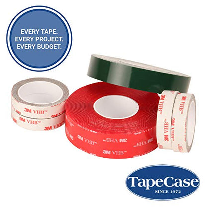 3M 1/2-5-RP32 VHB Tape 0.5 in width x 5 yd length (1 Roll),Gray